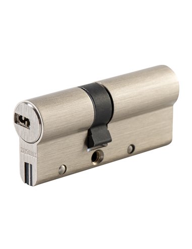 Cilindro seguridad níquel handlock r15 30x50 5 llaves