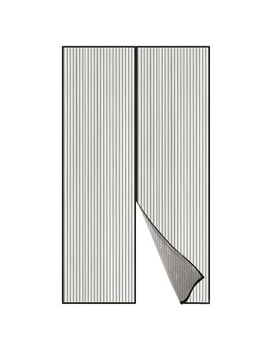 Mosquitera Puerta Iman 120x230 Gris