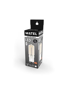 Lampadina LED G9 3W 260lm 6400k dimmerabile luce fredda ø1.65x4.9cm