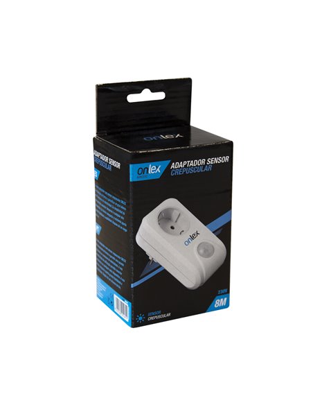 Adaptador 230V Sensor Crepuscular
