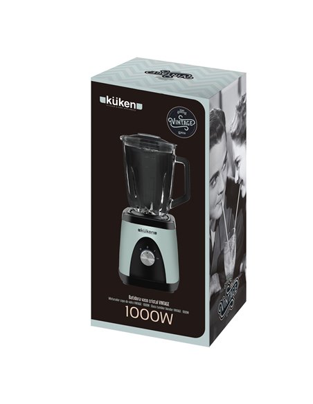 BATIDORA VASO CRISTAL 1,5 L. - 1000 W. KUKEN 