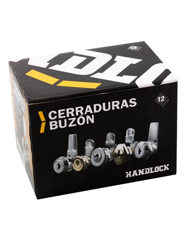 Cerradura buzón handlock madera btv 148 dorada recta