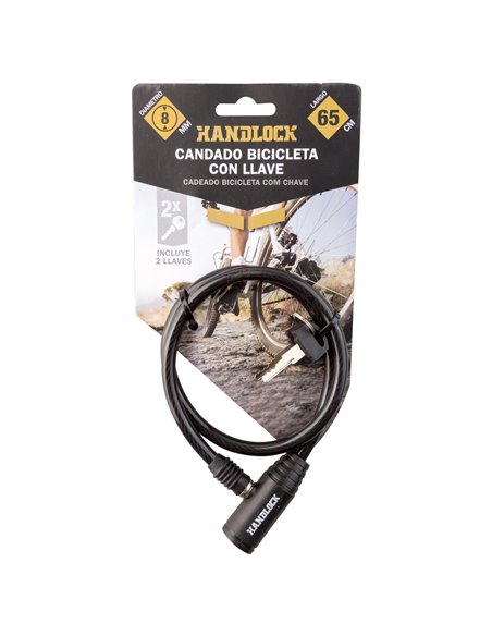 Cable antivol long 65cm