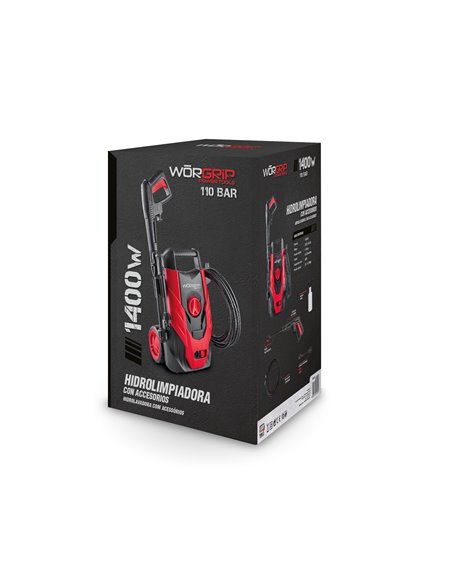 Hidrolimpiadora Worgrip 1400w 110 Bar
