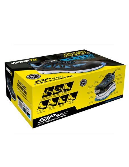 Zapato Seg Workfit Arrow Azul N 45