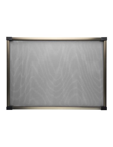 Mosquitera Fija Extensible 100x70 Bronce