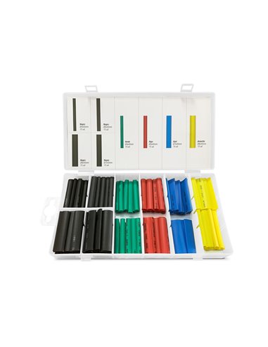 Lot de 120 housses thermorétractables Onlex de couleurs assorties