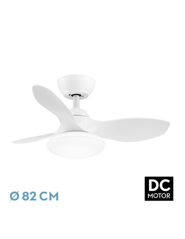 Ventilador DC Paramo 36W Blanco 3 Aspas