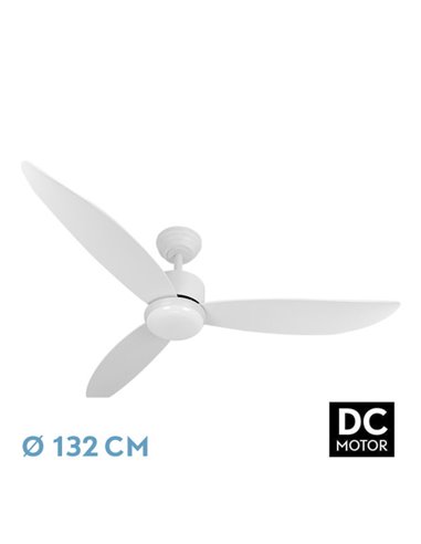 Ventilador DC Genil Blanco 24W 3 Aspas