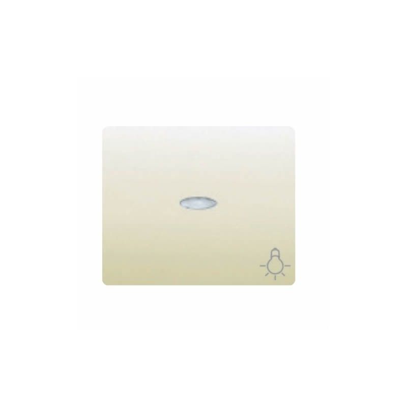 Tecla pulsador bombilla luminoso BEIGE BJC IRIS 18717-AL