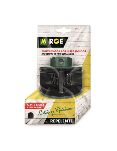 Repelente ultrassônico para ratos e camundongos Roe 231660 Massó