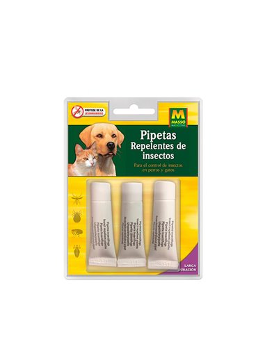 Nocan pipetas repelentes de insectos 1,8ml 231472 masso