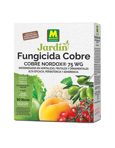 Fungicida cobre eco 50g massó