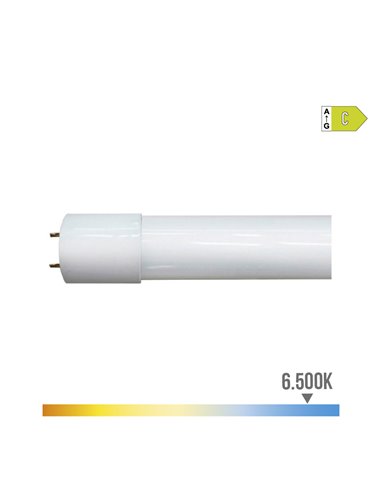 Tubo LED T8 18W 2.900 lm 6.500K Luz Fria Classe C EDM