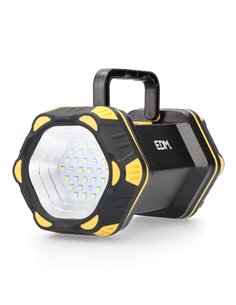 Linterna LED EDM 18650 5 W 1500 mAh 300 Lm 150 Lm 