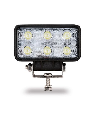 Luz de trabalho retangular 6 LEDs 18w 10-30v 1200lm GOODYEAR