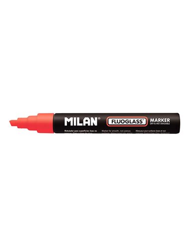 Blister con rotulador rojo fluoglass 2 - 4mm milan