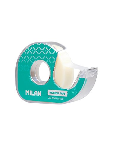 Blister con cinta adhesiva invisible 19mm x 33m milan