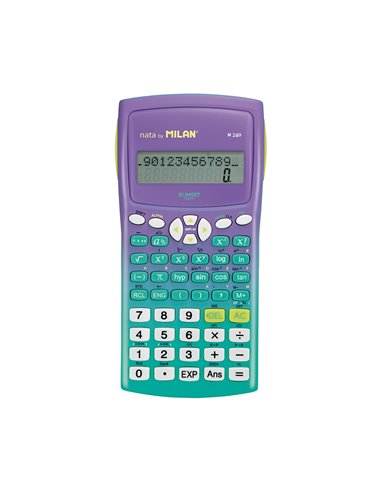 Calculadora científica blister M240 Sunset Green Milan