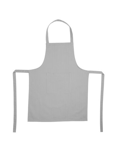 Avental cinza claro 60x80cm
