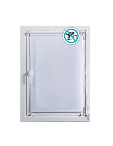 Estore de enrolar Clip&Fix 75x180cm branco neve Cintacor - Storplanet