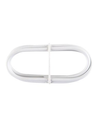 Cabo plastificado branco (sem-fim) 1m Suporte para cortina PV024 Cintacor - Storplanet