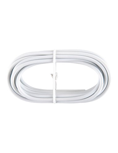 Cable plastificado blanco (gusanillo) 3m portavisillo pv025 cintacor