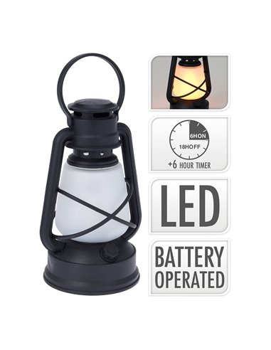 Farol decorativo con luz led