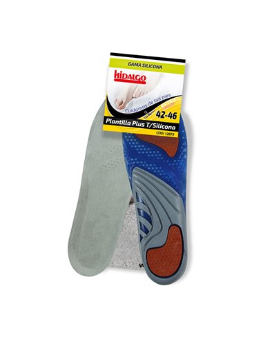 Palmilha para calçado Plus Silicone T: 42-46 Hidalgo