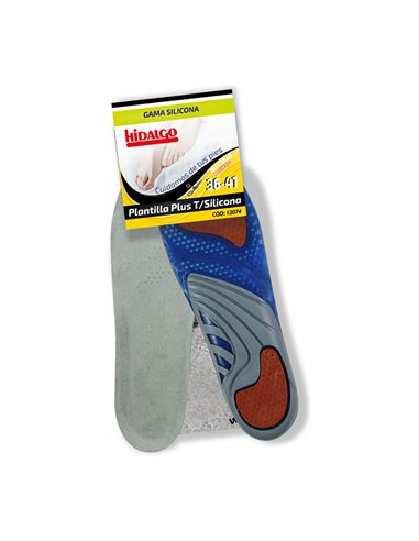 Palmilha Plus Silicone para Calçado T: 36-41 Hidalgo