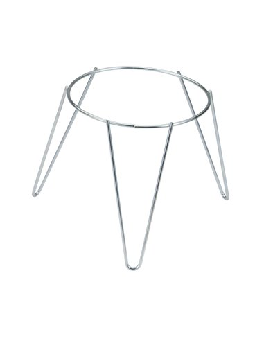 Soporte para macetero con pie zincado 16cm sv03060 sauvic