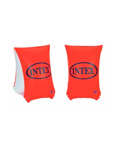 Manguitos hinchables. color rojo 23x15cm. intex