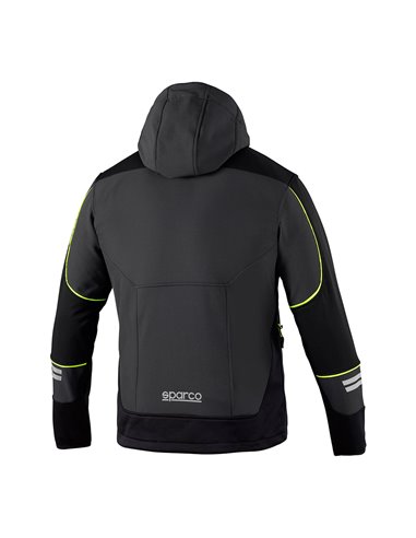 S.of. chaqueta técnica ndis soft-shell tech talla l gsgf 02412gsgf3l sparco
