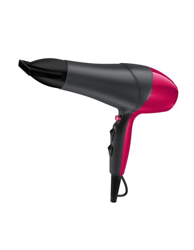 Asciugacapelli ionico professionale Küken grigio/magenta 2100w