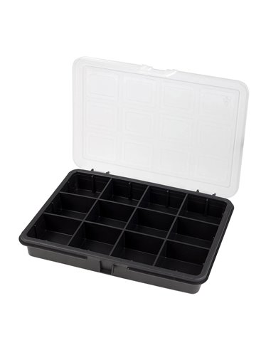 Organizador Plastico 12 Compartimentos 180x128x32 mm.