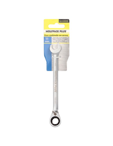 Llave Combinada Con Carraca 11 mm. DIN 3113