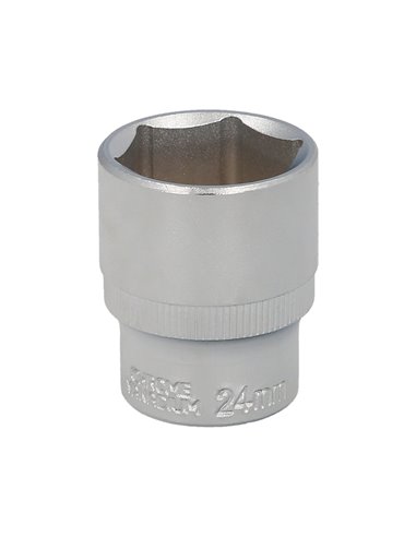 Llave Vaso 1/2" Hexagonal 24 mm.