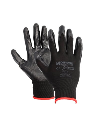 Guantes Nitrilo / Nylon Impregnado 11" (Par)