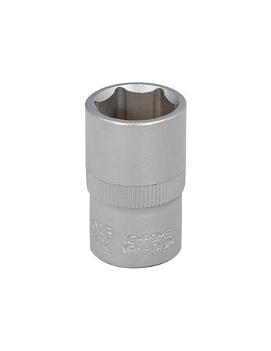 Llave Vaso 1/2" Hexagonal 17 mm.