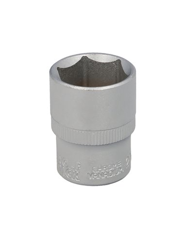 Chave de caixa hexagonal 1/2" 22 mm.