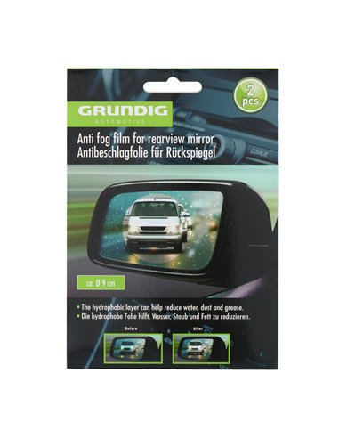 Pelicula anti lluvia para retrovisor ø9cm marca Grundig