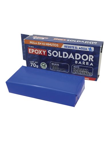 Epoxy soldador plastilina barra 10 min 70g resistencia mecánica 100kg