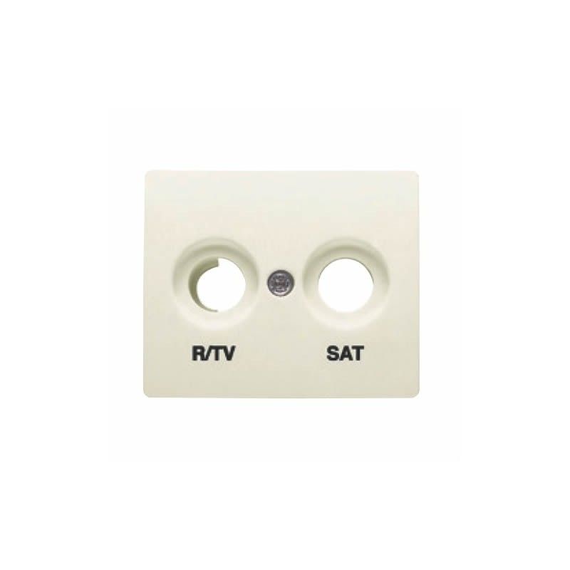 Tapa toma R/TV - SAT BEIGE BJC IRIS 18320-A