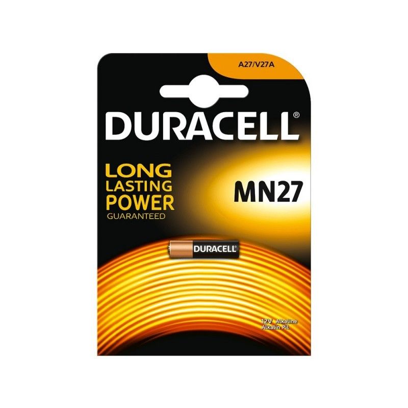 Pila alkalina DURACELL  mn27 12v "v27/a27a"