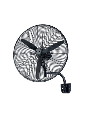 Ventilador de pared Thuwa Ø71cm 200W Negro