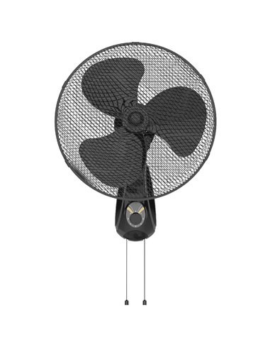 Ventilador de pared Toleni Ø43cm 45W Negro