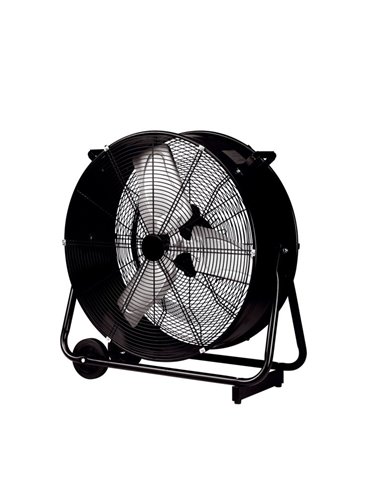 Ventilador metálico de suelo Bampa Ø70cm 250W Negro