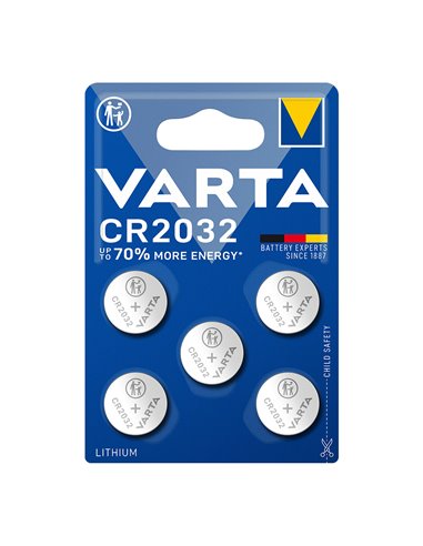 Micropila litio cr2032 3v varta blister 5 uni  EDM 38478