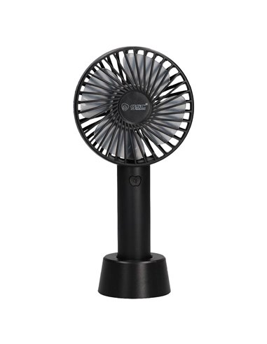 Balu Mini Ventilador Portátil USB Recarregável Preto