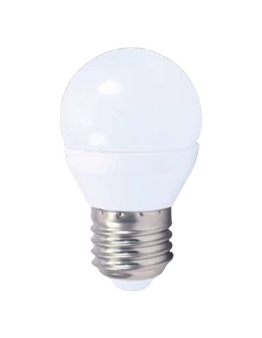 Bombilla de led esférica E27 5W luz fría 6000K 470 lm GSC 2002343